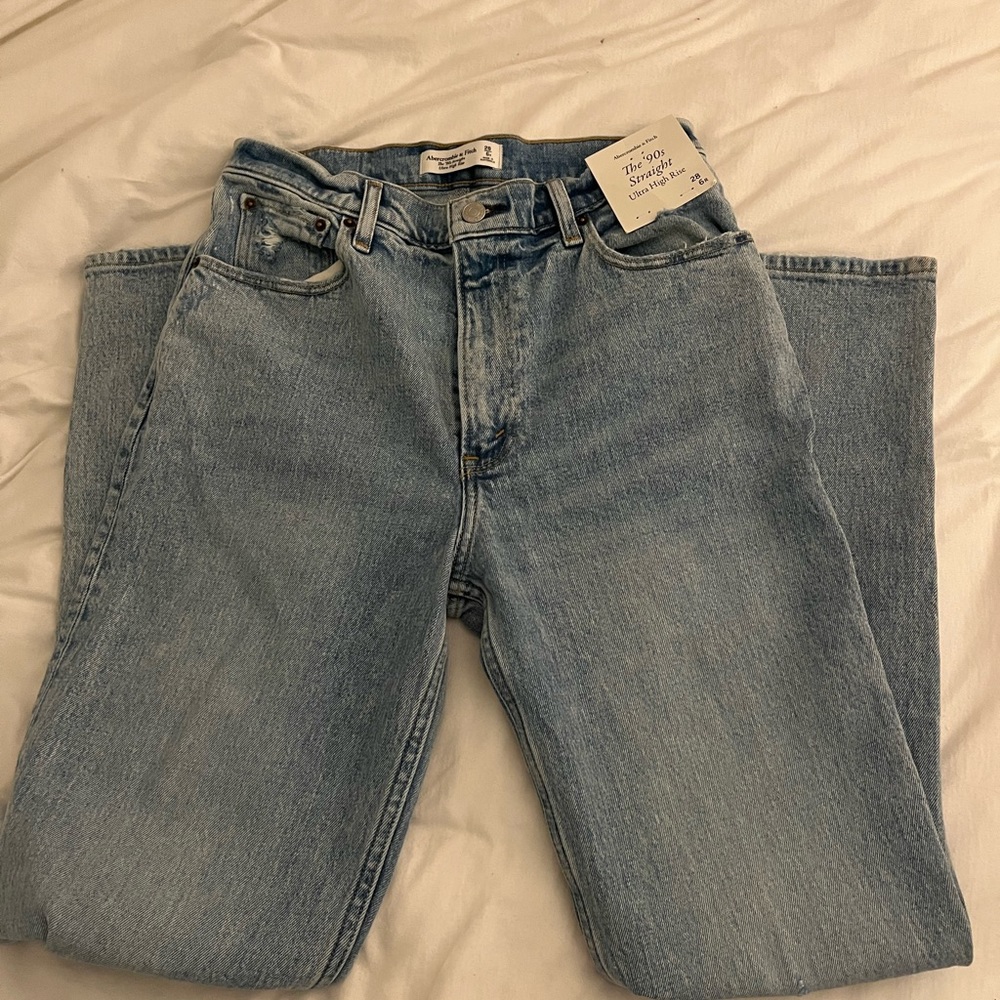 Abercrombie and Fitch 90s Straight Jeans
